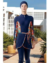 Adasea Kids Burkini Swimsuit-1901 Voile