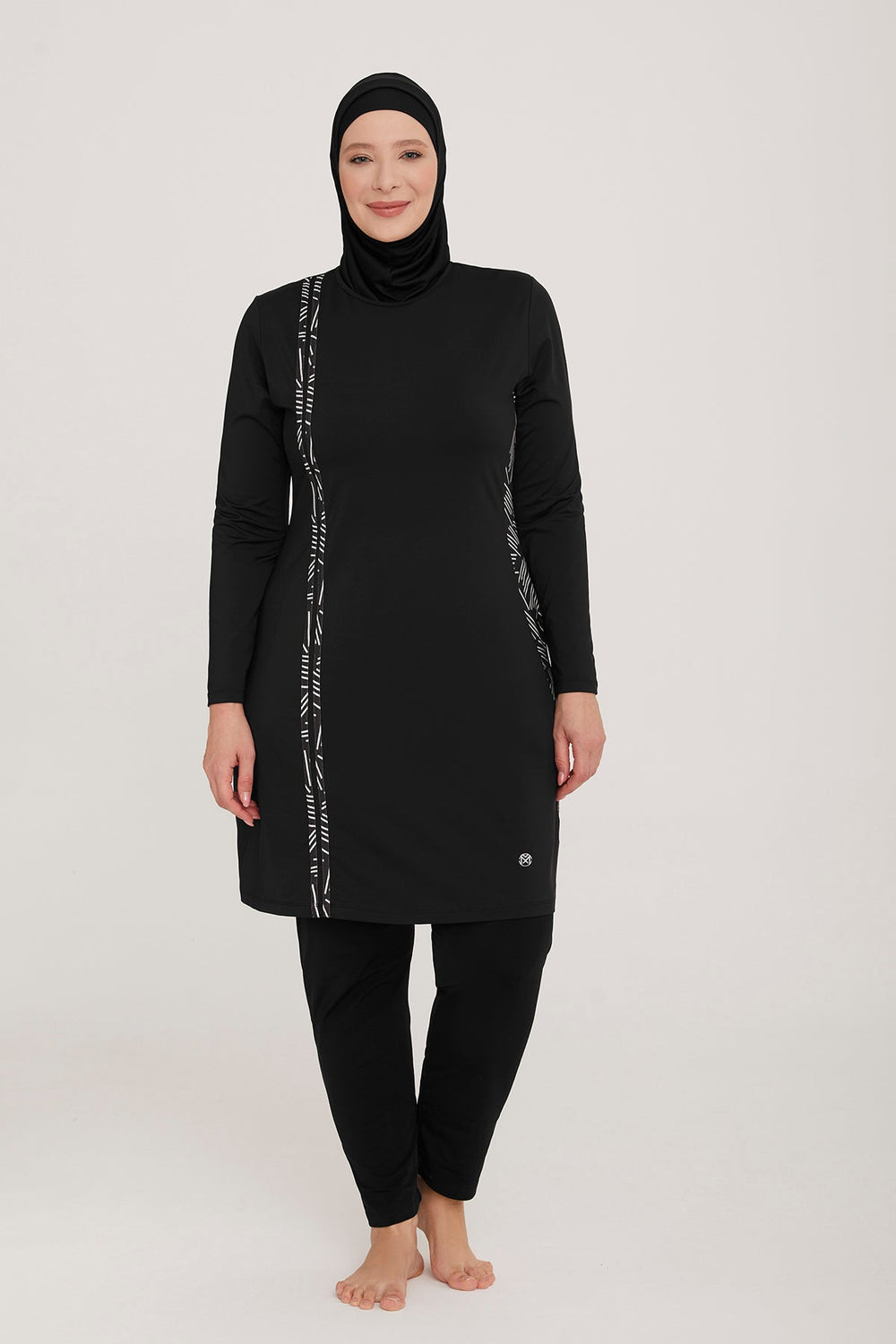 Maresiva Burkini Swimsuit-8108-B Voile