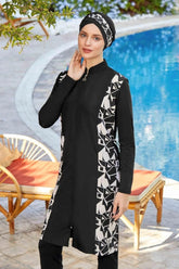 Maresiva Burkini Swimsuit-8240  Voile