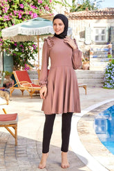 Maresiva Burkini Swimsui-8226 Voile