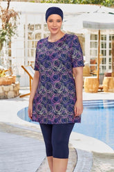 Maresiva Burkini Swimsui-8320-B  Voile