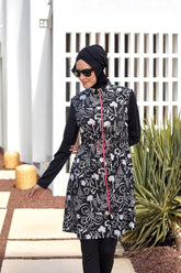 Maresiva Burkini Swimsuit Voile