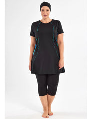 Maresiva Burkini Swimsuit-2803 Voile