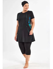 Maresiva Burkini Swimsuit-2803 Voile