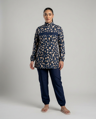 Rozamay Burkini Swimsuit-E017 Voile