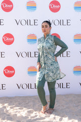 Rozamay Burkini Swimsuit-E018 Voile