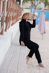 Rozamay Burkini Swimsuit-E019 Voile