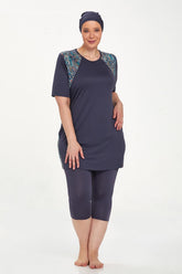 Rozamay Burkini Swimsuit- 9316-B Voile