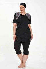 Rozamay Burkini Swimsuit- 9316-B Voile