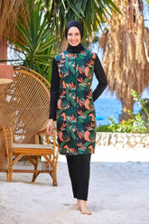 Rozamay Burkini Swimsuit- 9265  Voile