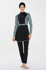 Rozamay Burkini Swimsuit- 9227 Voile