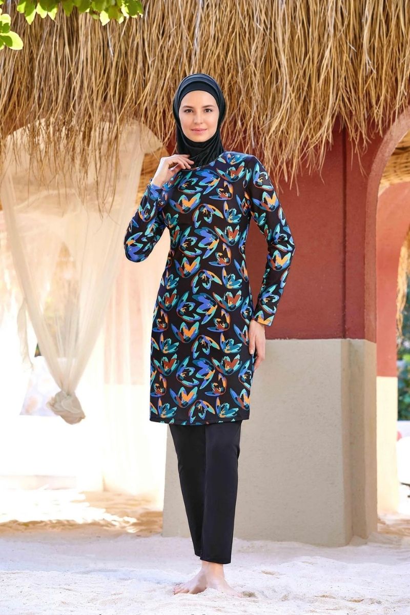 Rozamay Burkini Swimsuit- 9212  Voile