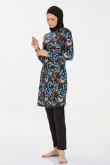 Rozamay Burkini Swimsuit- 9212 Voile