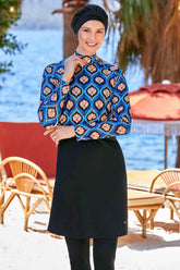 Rozamay Burkini Swimsuit-9233 Voile