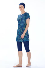 Rozamay Burkini Swimsuit-9304-B Voile