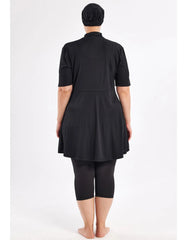 Rozamay Burkini Swimsuit-3803-B Voile