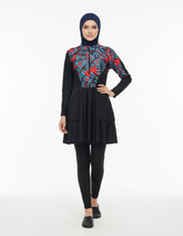 Burkini Swimsuit Voile