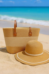 Beach Hat With Bag Voile