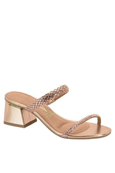 BLOCK HEEL OPEN TOE  vizzano