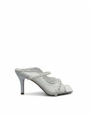 Melanie Glitter Kitten Heels – Vamp UQ