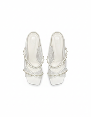 Melanie Glitter Kitten Heels – Vamp UQ