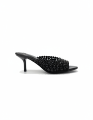 Fleurette Mesh Stiletto Sandals – Open Toe UQ