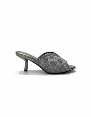 Felicie Mesh Stiletto Sandals – Open Toe UQ