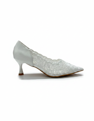 Elsa Mesh Stiletto Heels – Pointed Toe UQ