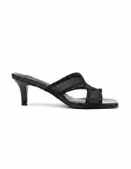 Bertille Mesh Stiletto Sandals – Open Toe UQ