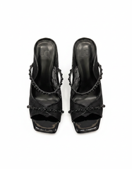 Beatrice Floral Stiletto Sandals – Vamp UQ