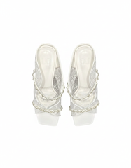 Beatrice Floral Stiletto Sandals – Vamp UQ