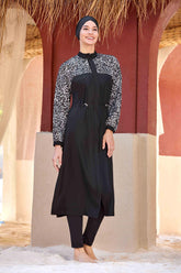 Adasea Burkini Swimsuit 1412-B - Voile