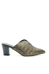 Block Heel Mule Hazar