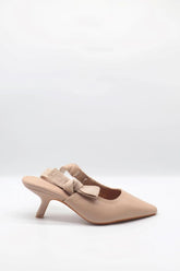 Ankle Strap Kitten Heel Hazar