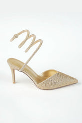 Ankle Strap Heel Hazar