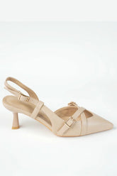 Ankle Strap Heel Hazar