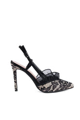 Ankle Strap Heel Hazar