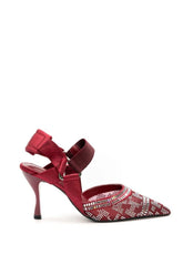 Ankle Strap Heel Hazar