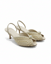 Slingback Heeled Sandals