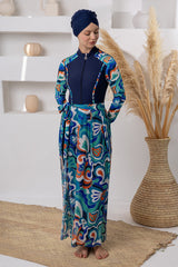 Adasea Burkini Swimsuit-1115 Voile