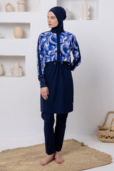 Adasea Burkini Swimsuit-1209 Voile
