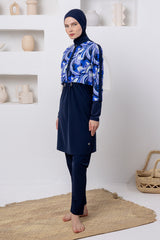 Adasea Burkini Swimsuit-1209 Voile