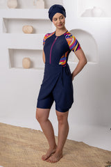 Adasea Burkini Swimsuit-1621 Voile