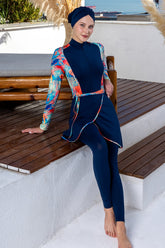 Maresiva Burkini Swimsuit-2110 Voile