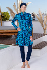Rozamay Burkini Swimsuit-3105 Voile