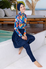Rozamay Burkini Swimsuit-3107 Voile
