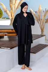 Rozamay Burkini Swimsuit-3122 Voile