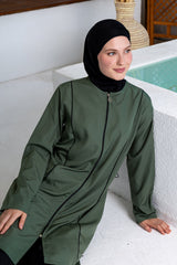 Rozamay Burkini Swimsuit-3501 Voile