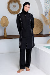 Rozamay Burkini Swimsuit-3501 Voile