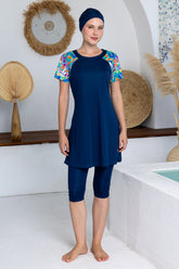 Rozamay Burkini Swimsuit-3603 Voile